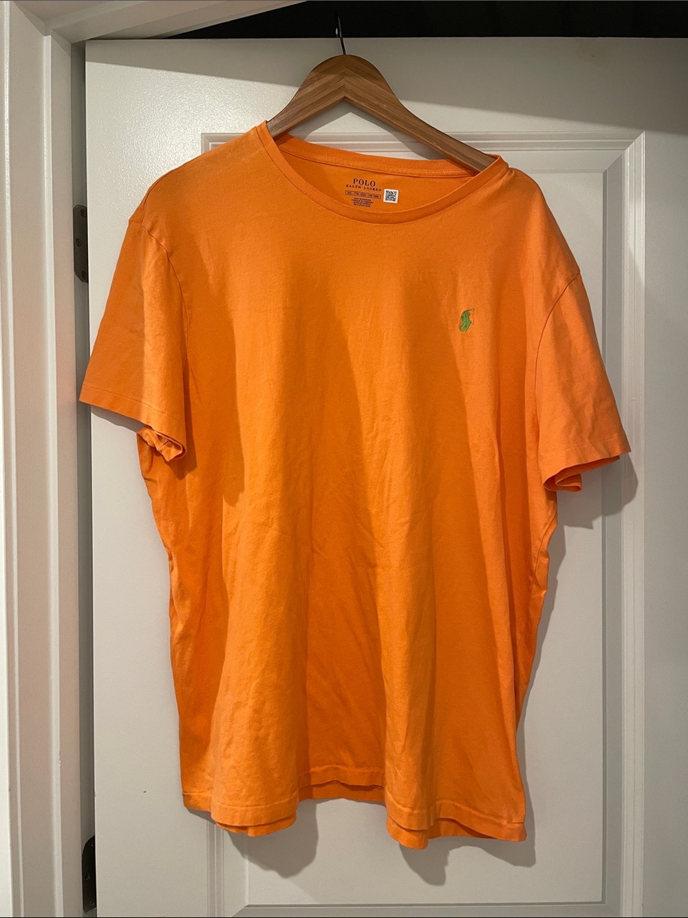 Polo by Ralph Lauren Bright Orange Short Sleeve Tee xxl